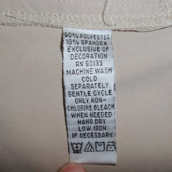 Linea Dell'Olio Open Front Tan Black Embroidery Cardigan Sz M 3/4 Sleeves - Picture 7 of 15